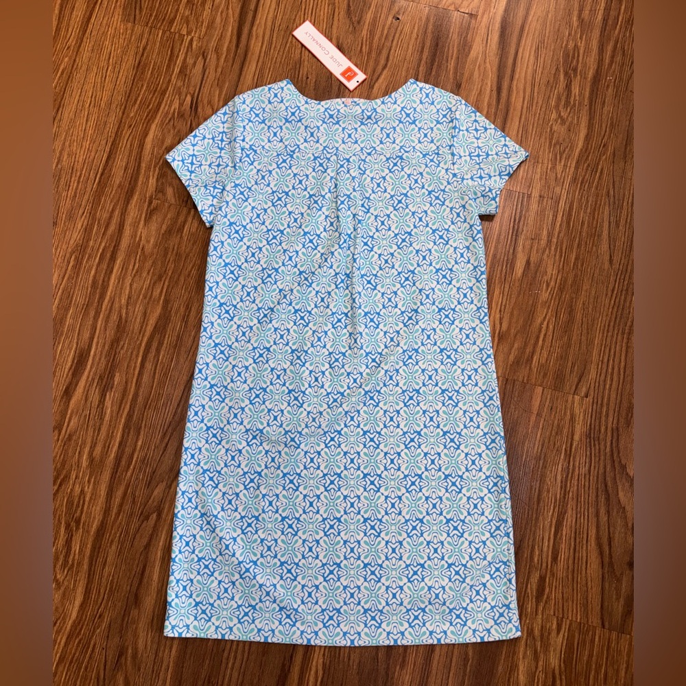 NWT Jude Connally Blue and White Floral Dress Small - Picture 2 of 8